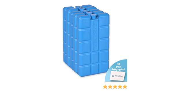 Acumulador de frío (5 Unidades de 200 g, Capacidad de ...
