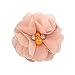 Baby Girls Clips 24pcs 2 Chiffon Flower Sparkly Rhinestone Pearl Clips Hair Barrettes for Baby Girls Infants Teens Toddlers Kids Set of 12 Pairs