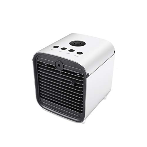 Inverlee Three-in-one Blu-ray USB Charging air Conditioning Mini Portable Refrigerator air Cooler Nano Fan for humidification, Purification and Cooling (White)