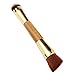Fashion Base® Professional Double-Sided Eco-friendly Bamboo Handle Face & Body Flat and Angled Foundation Concealer Contour Buffing Brush