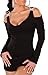 Sexy Fashion Punk Streetwear Cold Off The Shoulder T-shirt Blouse Top