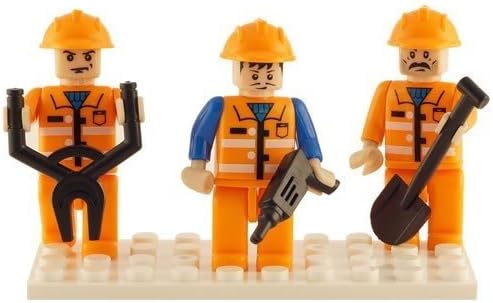 Brictek Figures - Construction (3 Figures)