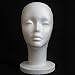 Coerni Multi-size Styrofoam Head Model Mannequin - Female/Male/Kids (Female White)