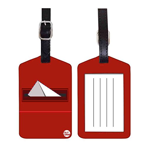 Nutcase Designer Luggage Travel Baggage Tags Single Tag With Name Card Inside - POST BOX