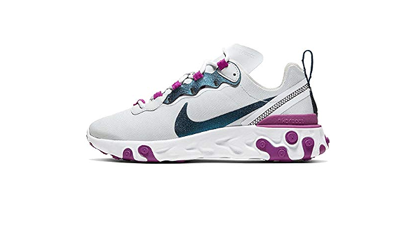 Nike React Element 55 Se - Zapatillas de running casual para mujer  Cn3591-002, Foton Polvo/Valerian Azul-vivid Púrpura, 12 US : Amazon.com.mx:  Ropa, Zapatos y Accesorios