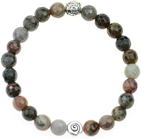 Sunchains Earthstone Collection - Petrified Wood Bracelet