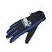 Lemorecn Wetsuits Gloves Scuba Premium Neoprene 1.5mm Diving Gloves Five Finger Glove (Blue, Large)