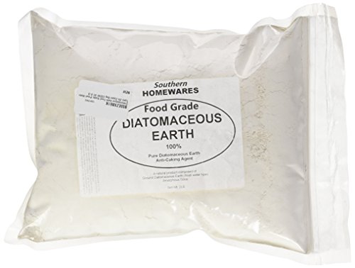 Diatomaceous Earth Food Grade (Fresh Water Type) 2lb Zipper Bag CODEX DE (0.2)