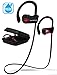 SoundWhiz Wireless Bluetooth Running Headphones Noise Cancelling Waterproof Workout Earbuds - w Mic & Siri. Best Sport Headphones 8 Hours Play