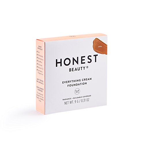 Honest Beauty Everything Cream Foundation, Java | Demi-Matte, Lightweight, Medium-to-Full Coverage | Talc Free, Dermatologist Tested, Cruelty Free | 0.31 oz. 5 Honest Beauty Everything Cream Foundation, Java | Demi-Matte, Lightweight, Medium-to-Full Coverage | Talc Free, Dermatologist Tested, Cruelty Free | 0.31 oz.