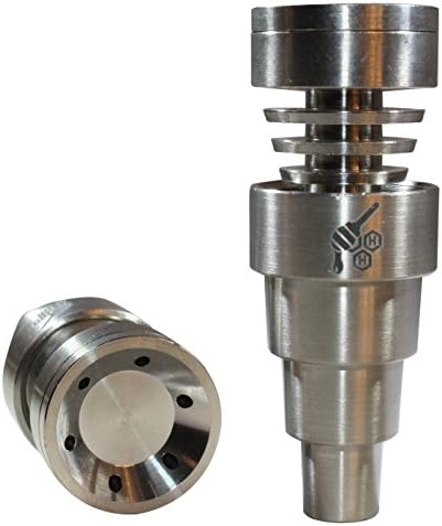 Titanium 6 Shooter Top 6-in-1 Male/ Female 10/14/18 (Silver)