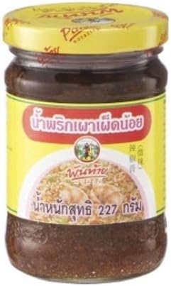 Thai Pantainorasingh Chilli Paste in Oil Normal Spicy 500g. l