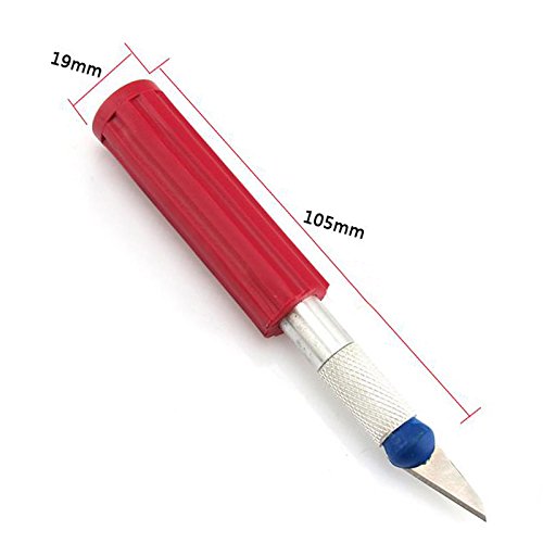 Carejoy 13 Set Wood Carving Tools Knife Kit | Woodworking Engraving Cutting Sculpture Handle Knife with Protective Cover for Wood, Clay, Wax