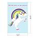Pin The Horn On The Unicorn Party Game for Kids Birthday Party Decorations Rainbow Unicorn Party Supplies Magical Gold Glitter Horns Party Favor Games Girls Unicorn Gift with Eye Mask