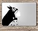 Totoro Eating Apple My Neighbor Totoro - Apple Macbook Laptop Vinyl Sticker Decal