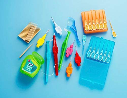 TePe INTERDENTAL BRUSH ORIGINAL Dental Tools For Healthy Mouth & Gums - As Recommended By Dentists - 9 piece