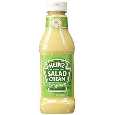Heinz Salad Cream Squeezy , 425 Grams,(4 Pack)