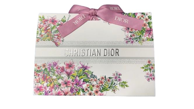 Christian Dior Dior Wrapping Gift Bag Clutch Bag [2024 Valentine] Present Gift Shopper 5.5 x 7.7 x 2.8 inches (14 x 19.5 x 7 cm) (Clutch Bag S)