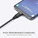 AUKEY USB C Cable 3.0, [5 Pack, 3ft x3 6ft 1ft] USB Type C Cable Fast Charge & Super-Speed Data Transfer Samsung Galaxy Note 9 S9 Note 8 S8 S8+, LG V30 V20 G6 G5, HTC U11/10