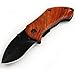 VERY100 Folding Pocket Mini Knife Outdoor Hunting Camping Wood Steel Handle Blade