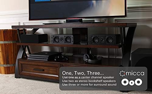 using two center channel speakers