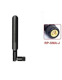 lysignal 2.4 G 5G 5.8G Dual Band Antena Omnidireccional inalámbrica de alta ganancia WIFI Antena con conector rp sma j para punto de acceso router Rang extensor