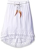 Amy Byer Girls' Big Girls' Hi Lo Tiered Hemline with Lace