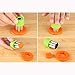 Smarki Vegetable Cookie Cutters Animal Cartoon Cutter Shapes Set (16 Pcs) Mini Fruit Cute Mold Press with Grip