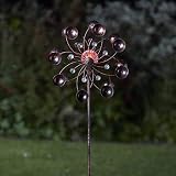 Garden Mile Venti Solar Powered Wind Spinner Ground Stake Garden Ornament view 6