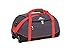 High Sierra Wheeled Duffel Bag with Cinch Sack, Mercury/Black, 30-Inch