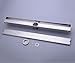 HANEBATH 24 Inch Linear Shower Drain with Tile-insert Grate, Brushed Stainless