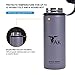 Mountaintop Vacuum Insulated Stainless Steel Water Bottle - Keep Cold 24 Hrs , Hot 6 Hrs + Stainless Steel Collapsible Cup ( White , 19oz )
