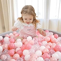 N+A Ball Pit Balls for Toddlers 1-3 with Storage