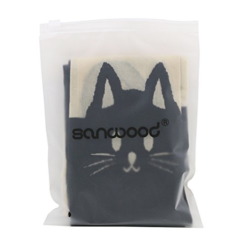 Sanwood Women's Cute Tattoo Hosiery Pantyhose Socks Stockings Tights (11 Cat Tail)