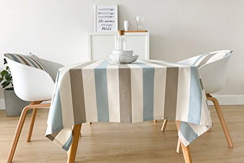 Tablecloths For Rectangle Tables Engineered Printed Fabric Tablecloth Simple Modern Teapoy-E-140x240cm(55x94inch)