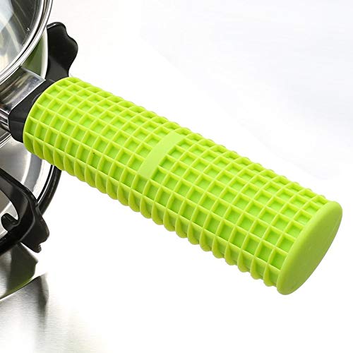 Silicone Pot Pan Handle Saucepan Holder Sleeve Slip Cover Grip Kitchen Cookware Parts Heat Resistant Insulation Mitts