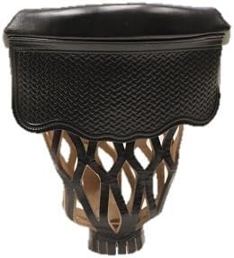 Leather Pool Table Pocket - Set of 6 Black