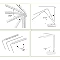 GuanYa F228 Dimmable LED Desk Lamp Eye-caring Table Lamp,Flexible Arm,Touch-Sensitive Control Panel,Energy Efficient LED Lamp,USB Charging Port,White