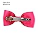 15 Pairs Tiny Baby Girls Grosgrain Ribbon Hair Bows Clips for Toddlers Kids (2'' Hair Bows with Alligator Clips)