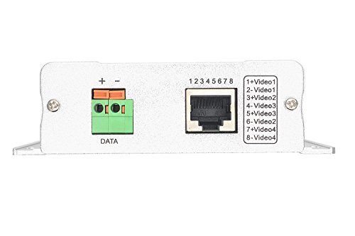 BeElion UTP 4 Channel BNC to RJ45 Coax Pasive Video Balun Transmitter for CCTV Camera System - Thumbnail 3