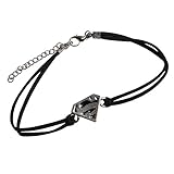 Superman Logo Leather Band Bracelet