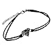 Superman Logo Leather Band Bracelet