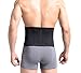 Waist Trimmer Ab Belt,Pro Waist Trainer Corset Sports Belt For Men Women With Lower Back & Lumbar Supports,Adjustable Velcro Effortless Slimming Belt,Perfect Waist Firm Compression Body Shaper,Unisex