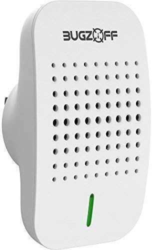 Bugzoff Pest Repeller Wall Plug [Keeps Your House Pest-Free] Ultrasonic Electric Wall Plug Repellent for Mosquito Roach Mice Flea Rodent Ants Rats Mouse Flies Spider Roaches Insects and Cockroach