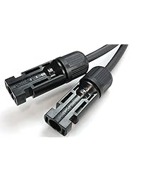 MC4 Macho hembra Conectores Panel Solar Fotovoltaico Cable de alambre