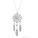 Ammazona Fashion Retro Jewelry Dream Catcher Pendant Chain Necklace