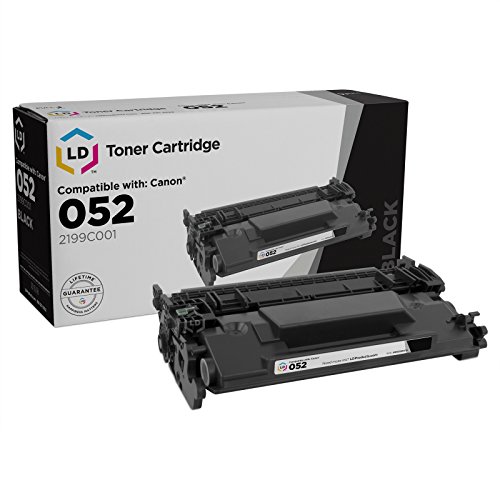 LD Compatible Toner Cartridge Replacement for Canon 052 2199C001 (Black)