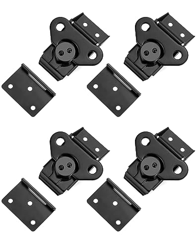 QWORK Stainless Steel Case Latch 3-1/4" x 2-13/16" – Secure Locking Hardware for Tool Boxes, Flight Cases & Equipment Boxes by QWORK - Used condition - US$12.10