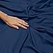 Nestl Navy Blue Duvet Cover King Size - Soft Double Brushed King Duvet Cover Set, 3 Piece, with Button Closure, 1 Duvet Cover 104x90 inches and 2 Pillow Shams