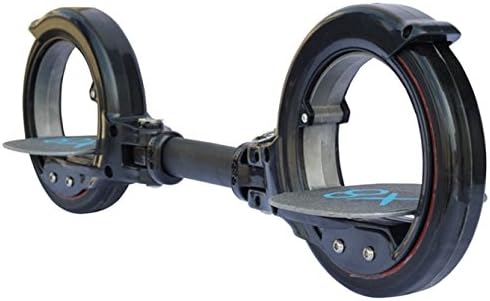 Timbers Hubless Self-Propelled Skate Freerider Portable Transportation X8 2nd Generation Black